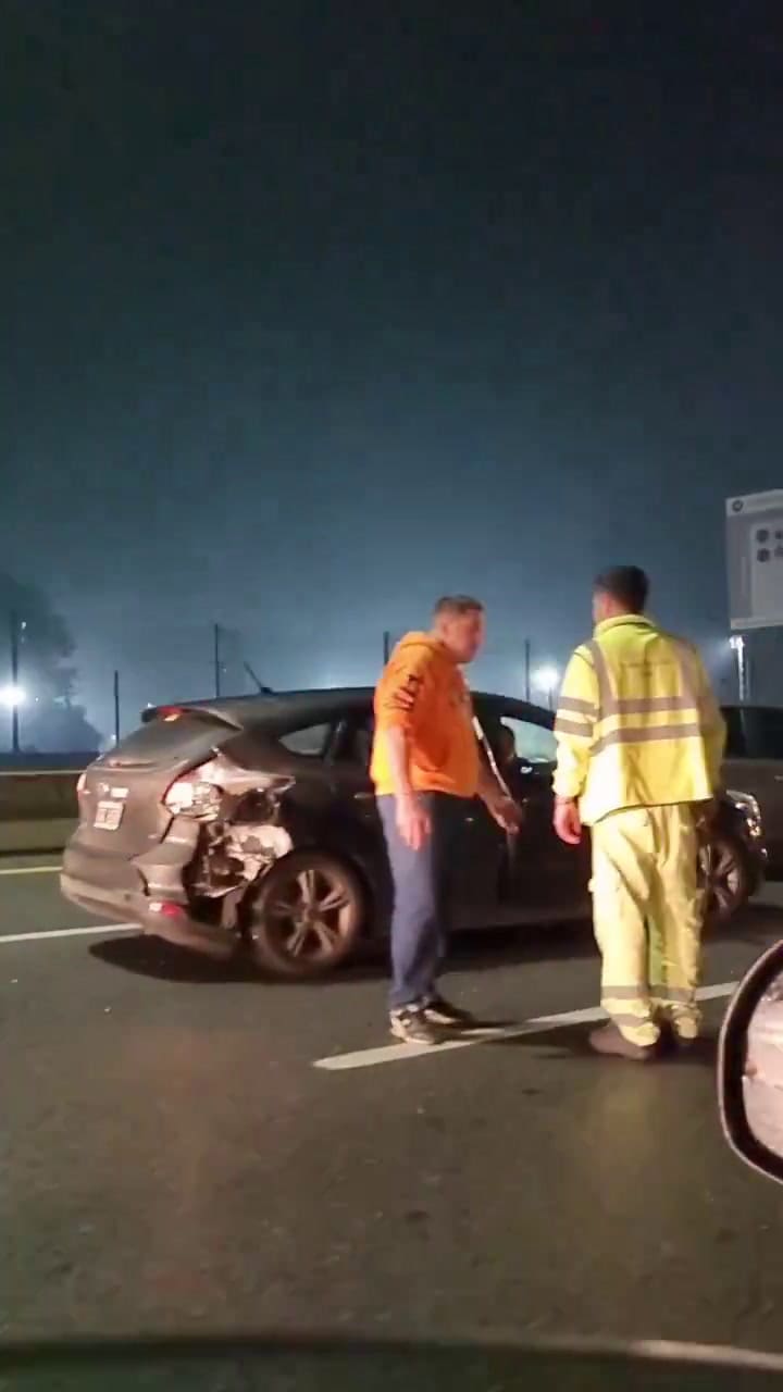 Choque en cadena en la Autopista Buenos Aires-La Plata