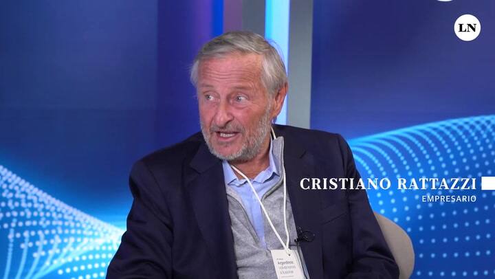 Cristiano Rattazzi: “En la Argentina hay una sensación de híper en la calle”