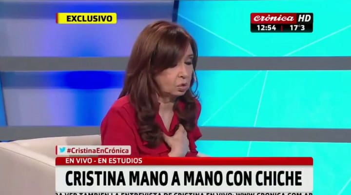 Cristina en Crónica: “El Estado no tuvo la culpa' en la tragedia de Once
