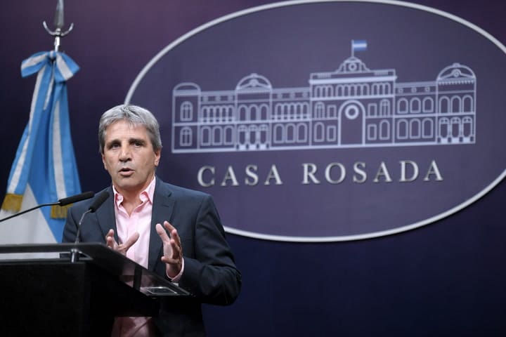Luis Caputo, Ministro De Economía Retiramos El Capítulo Fiscal De La Ley Bases