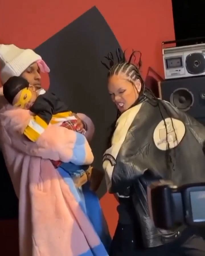 El primogénito de Rihanna celebró su cumpleaños con una tarta de fajo de billetes