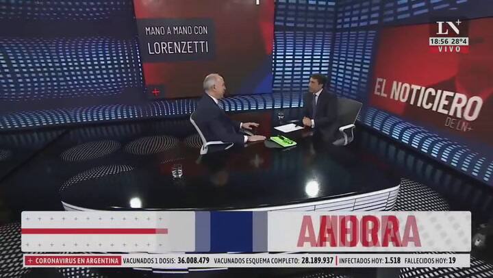 Lorenzetti en LN+