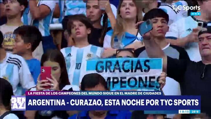 Rodrigo De Paul y Leandro Paredes vibraron junto al público en Santiago del Estero