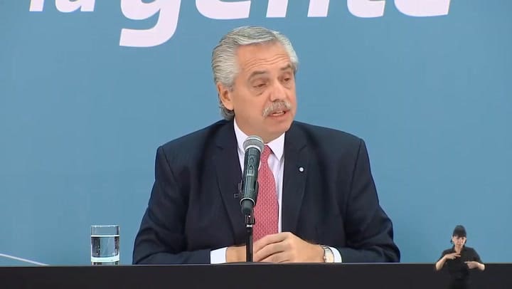 Alberto Fernández sobre la corrupción