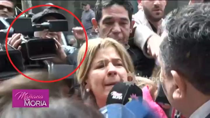 Mercedes Ninci sufrió un ataque en vivo junto a su compañero de trabajo
