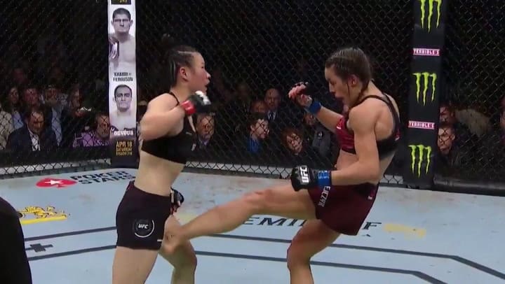 UFC 248: el dramático antes y después de la polaca Joanna Jedrzejczyk tras su pelea