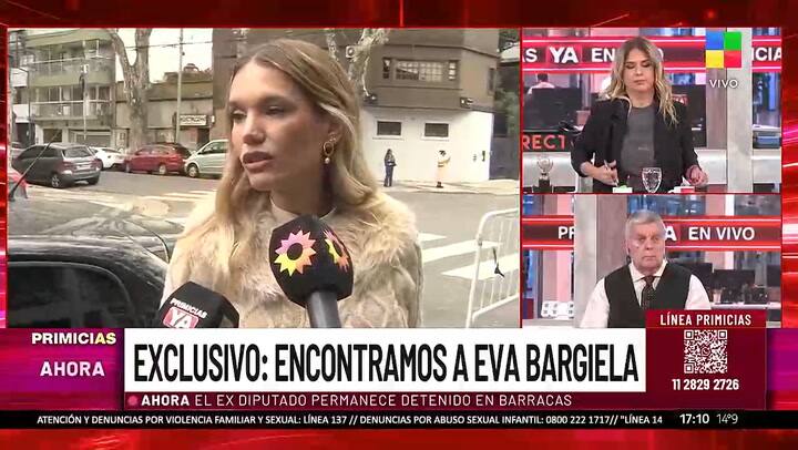 Eva Bargiela habló tras el escándalo de su exmarido Facundo Moyano