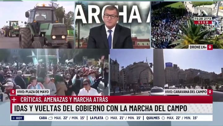 Patricia Bullrich: 'El gobierno se lleva el dinero de los que más trabajan'