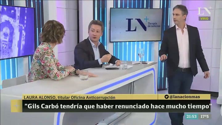 Laura Alonso, sobre el funcionamiento de la OA y la salida de Alejandra Gils Carbó, en Terapia de No