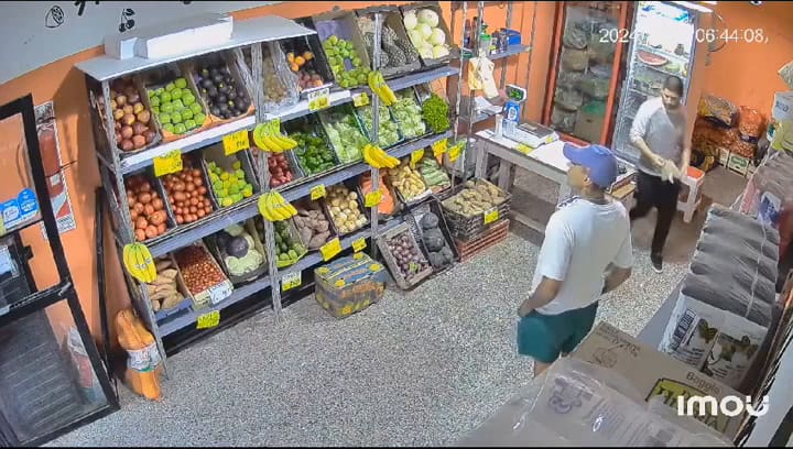 Robo verdulería San Fernando