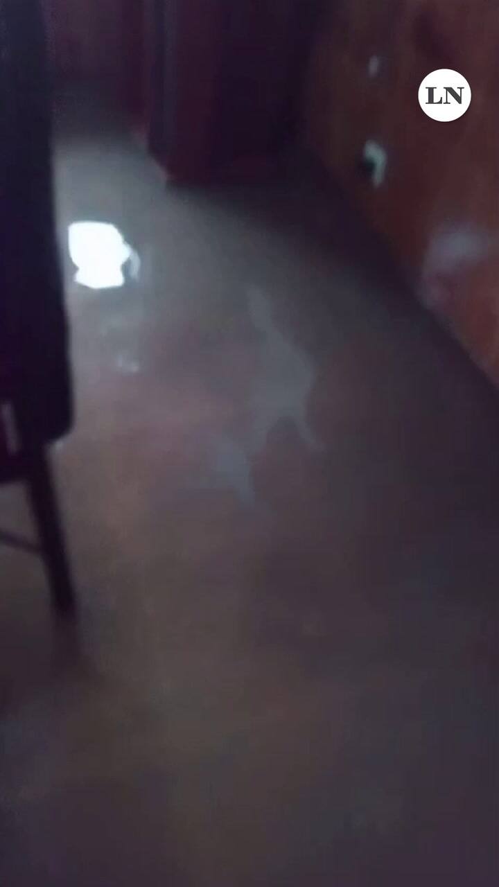 Inundaciones en el barrio Santa Lucia de Quilmes
