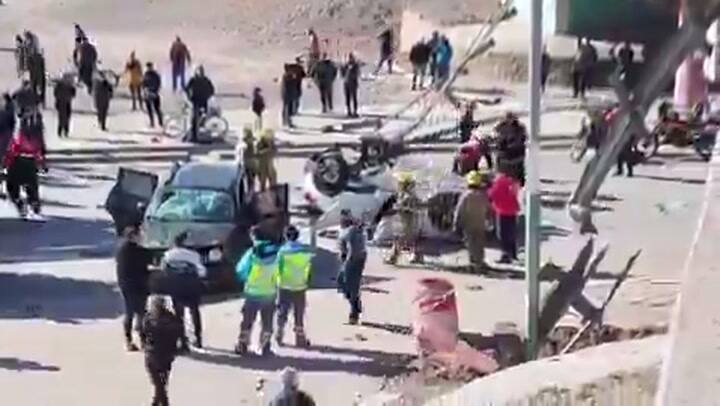El operativo desplegado tras el incidente en Mendoza