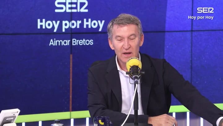 Alberto Núñez Feijóo, sobre Milei