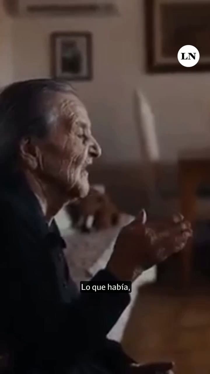 Virales: la reflexión de vida de una mujer italiana de 101 años