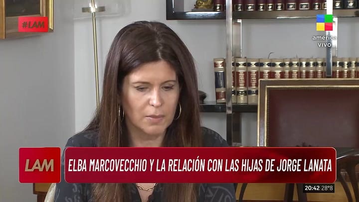 Elba Marcovecchio habla de la muerte de Jorge Lanata