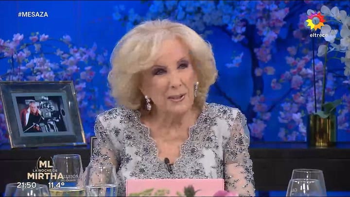 Mirtha Legrand le pregunta a L-Gante por sus dias en la carcel