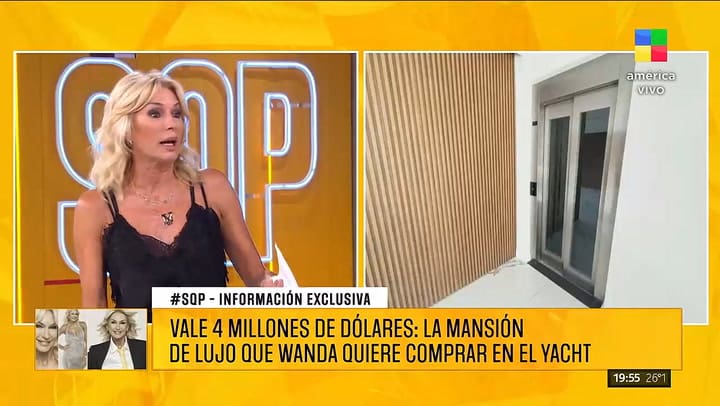 La casa que habria ido a ver Wanda Nara