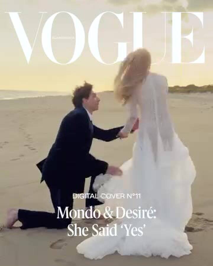 La propuesta de matrimonio de Mondo Duplantis a su novia Desiré Inglander