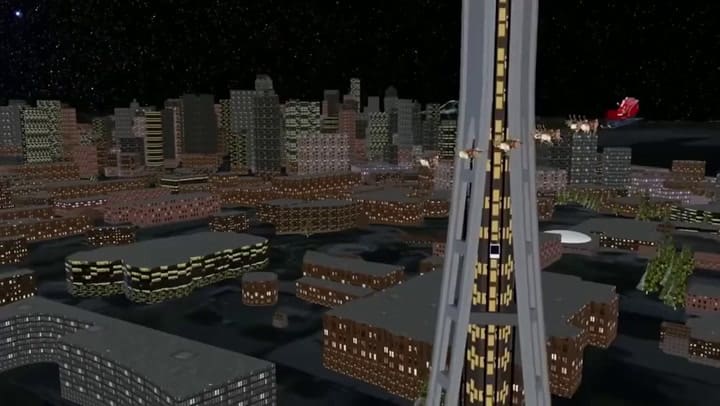 Así muestra NORAD el recorrido de Santa Claus