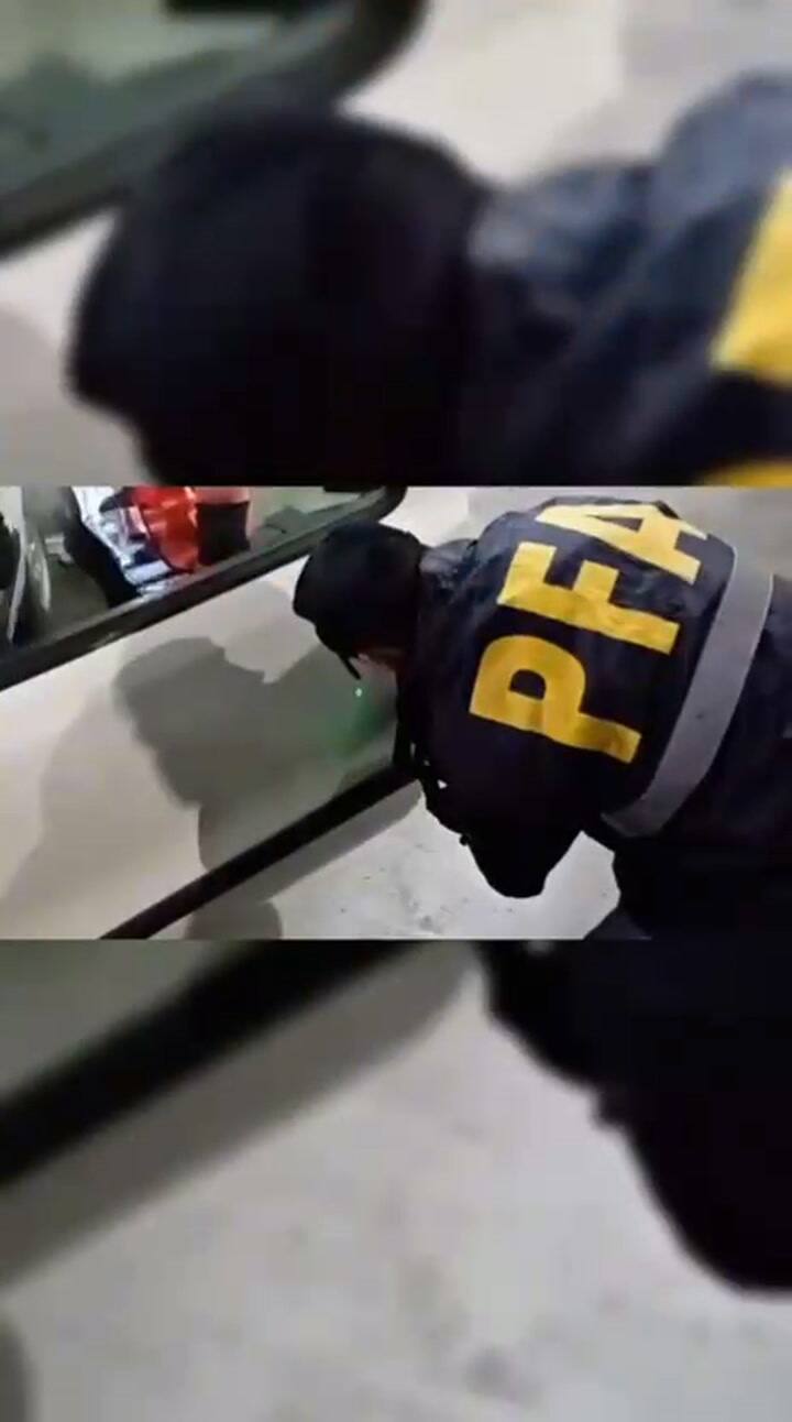 La droga había llegado oculta en una camioneta importada desde Bélgica