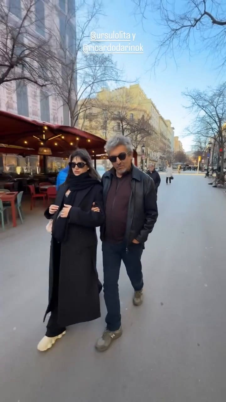 El paseo de Úrsula Corberó con Ricardo Darín por Madrid