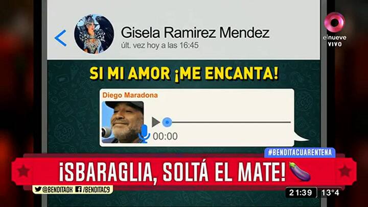 Leo Sbaraglia mostró su habilidad para decir trabalenguas - Fuente: Bendita