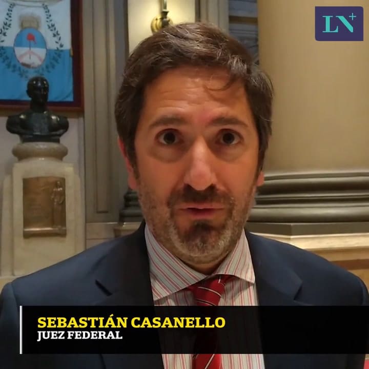 Sebastián Casanello, juez criminal y correccional federal de la Capital Federal