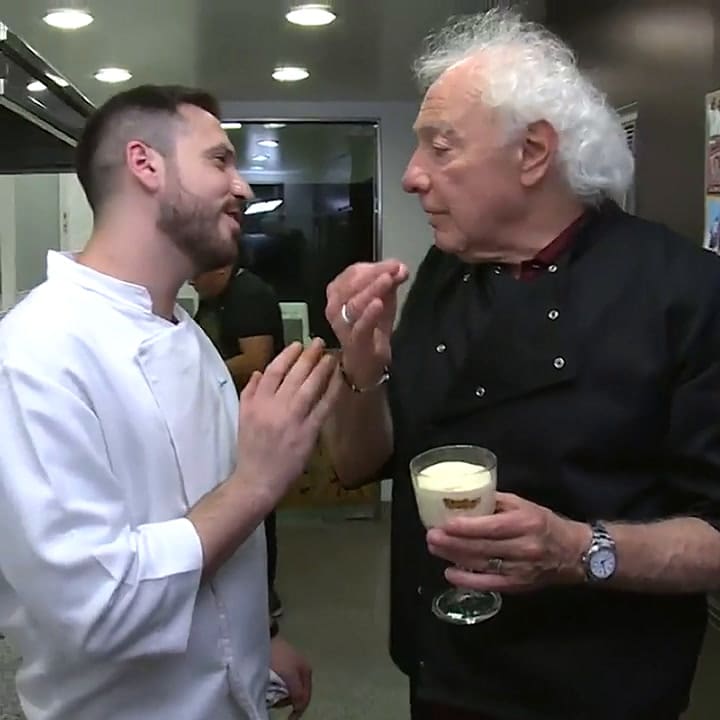Preparación de postres para cerrar el programa - Fuente: Instagram telefe