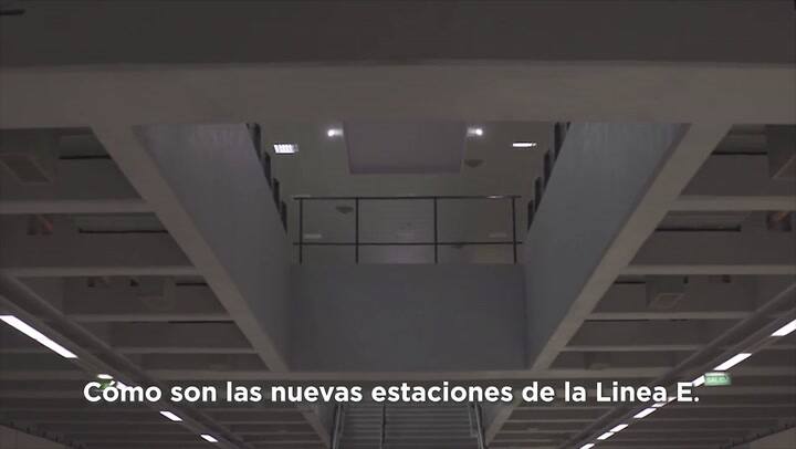 Cómo son las nuevas estaciones de la Línea E - Fuente: Prensa GCBA