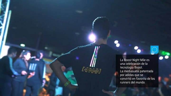 Running y after office: así fue la Boost Night Mile