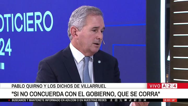 Quirno Habló Sobre Villarruel