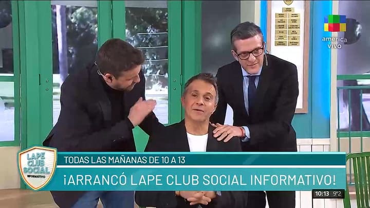 Sergio Lapegue conto como se encuentra tras su descompensacion