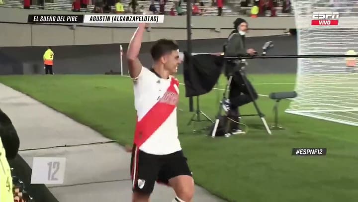 El relato del alcanzapelotas de River