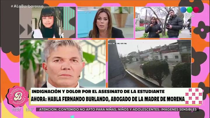 Fernando Burlando sobre el crimen de Morena:'Ayer pensaba que esto me pasaba a mí'