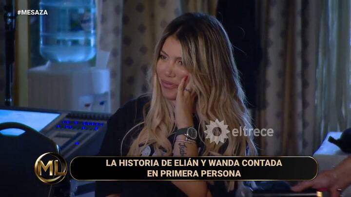 ¡WANDA NARA IRRUMPIÓ EN LA #MESAZA Y LE DECLARÓ SU AMOR A L-GANTE! Estoy Muy Enamorada