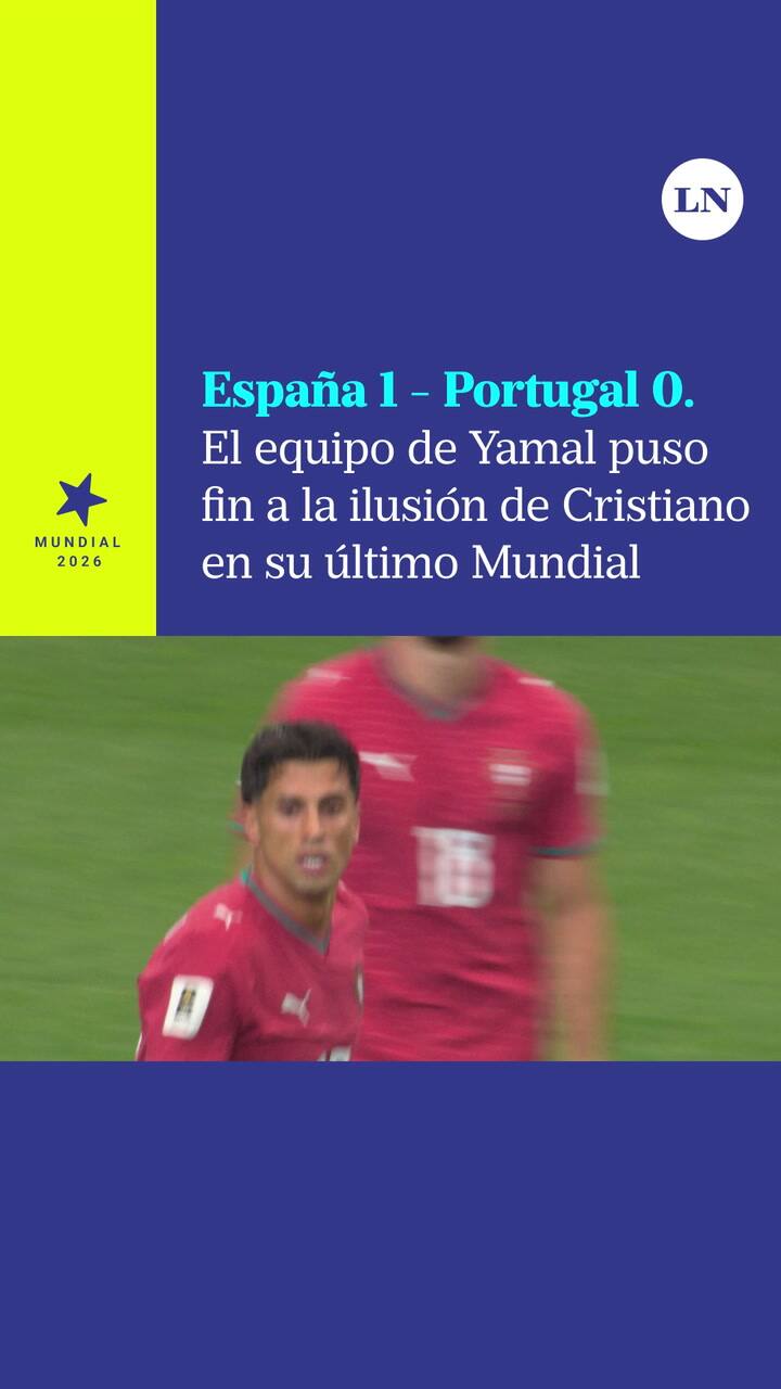 España le ganó a Portugal con un gol agónico y puso fin al sueño de Cristiano