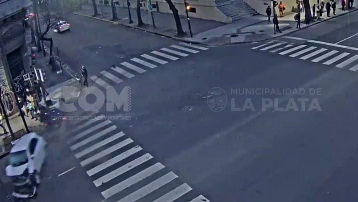 Choque en La Plata