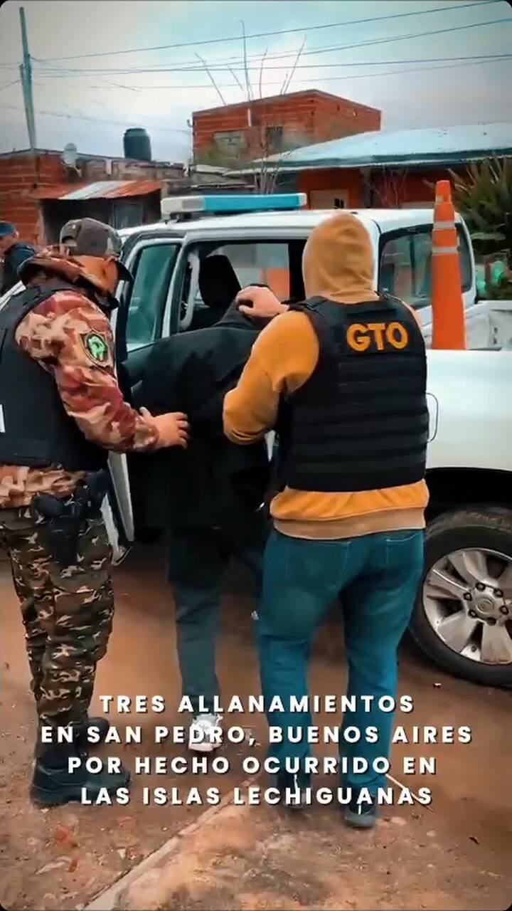 El operativo en San Pedro que terminó con un detenido por el robo y faena de vacunos