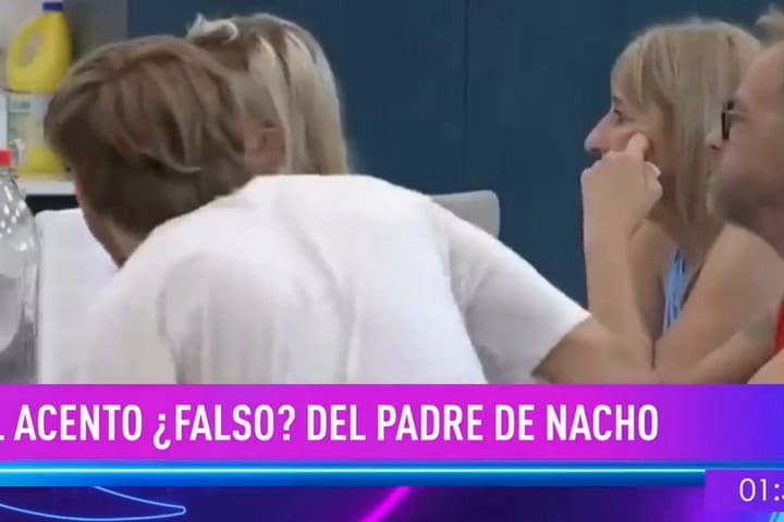 El padre de Nacho cambia el acento español por el rioplatense