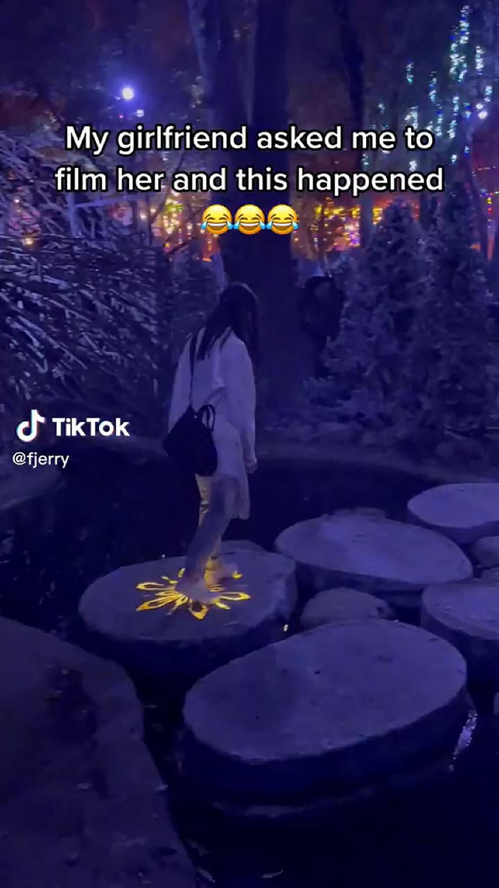 Graba inesperada caída y se hace viral en TikTok