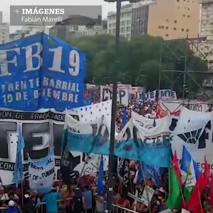 Caos en el centro de la ciudad