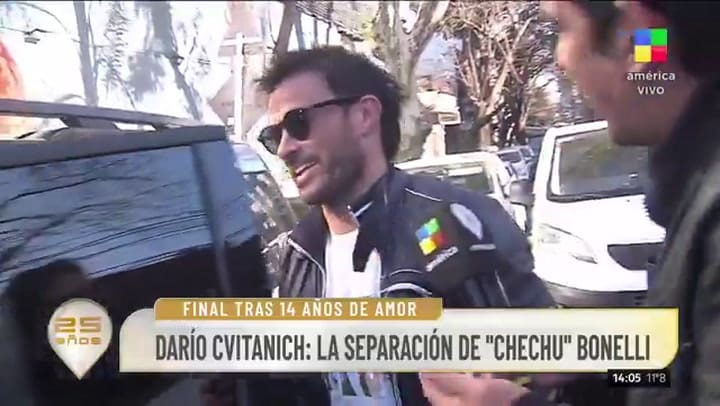 Darío Cvitanich habló por primera vez de su separación con Chechu Bonelli y fue contundente