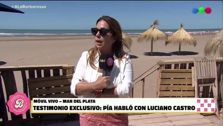 Pía Shaw confirmó la separación de Luciano Castro y Griselda Siciliani