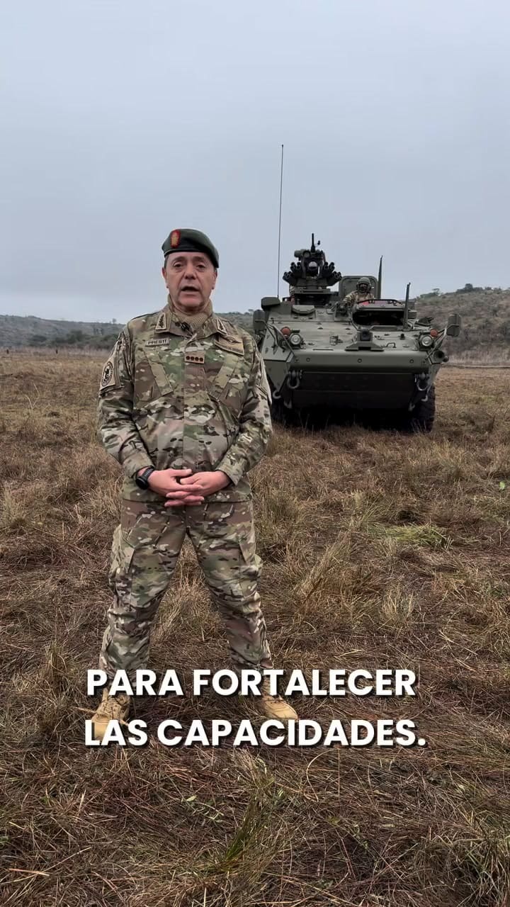 Las Fuerzas Armadas entrenaron con el ejército estadounidense