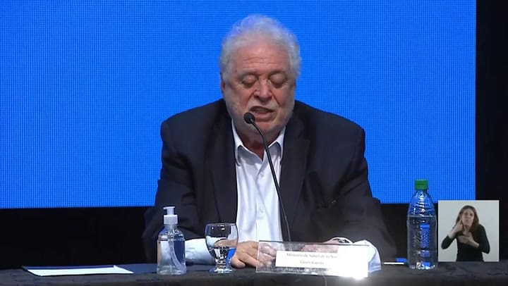 El chiste de Ginés González García sobre la pandemia - Fuente: Casa Rosada