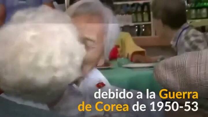 Alegría en reunión de familias coreanas separadas por la guerra - Fuente: Reuters