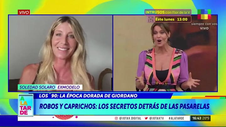 Soleda Solaro y Matilda hablaron de los desfiles
