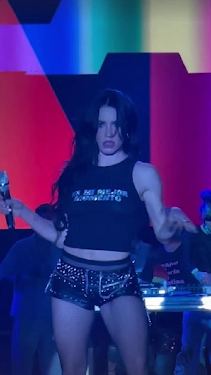 Lali hizo bailar a Madrid
