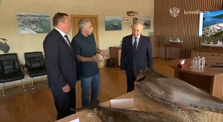 Putin visita las islas Kuriles