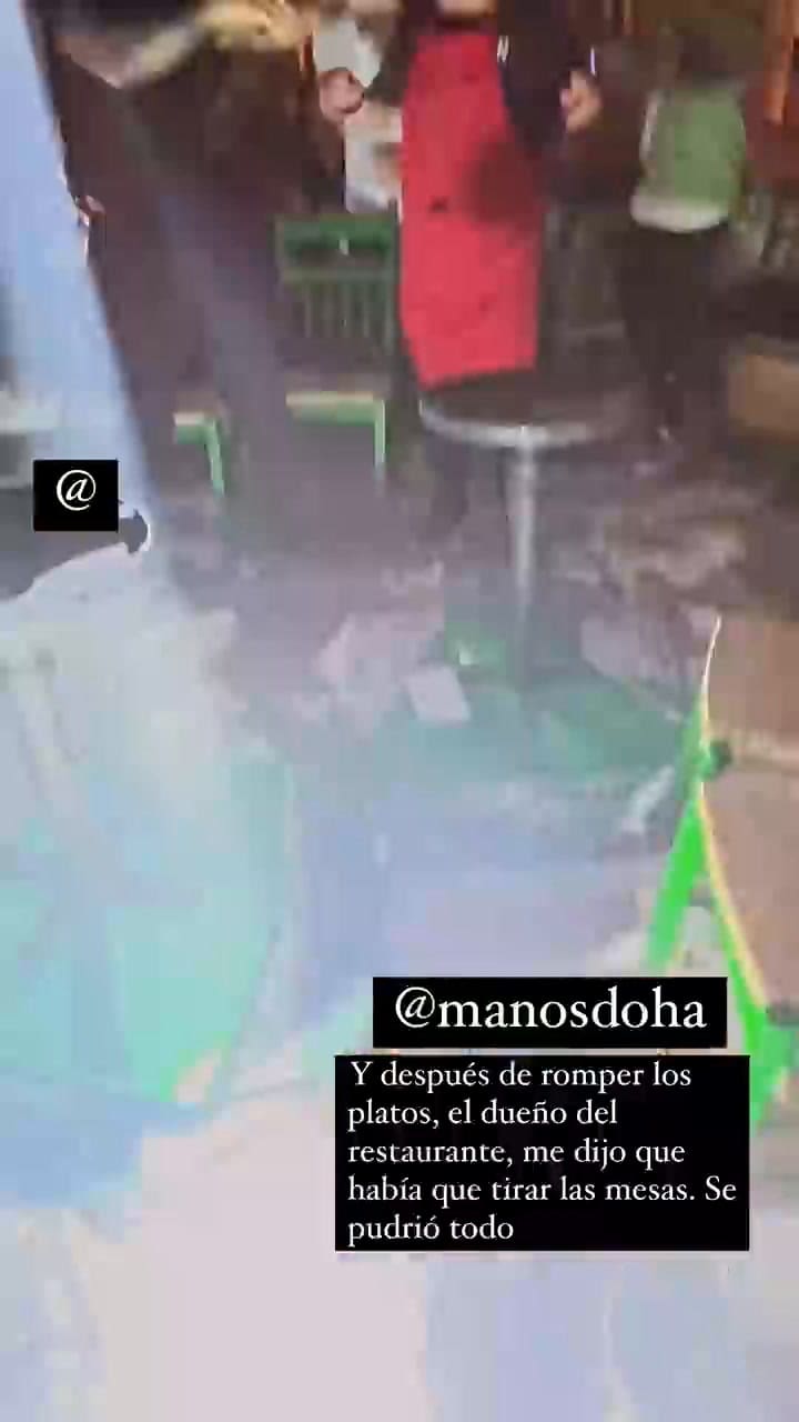 El descontrolado festejo de Marcelo Tinelli en un restaurante de Qatar: “Se pudrió todo”
